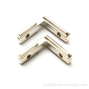 L Shape Inside Corner Angle Joint Zinc Casting